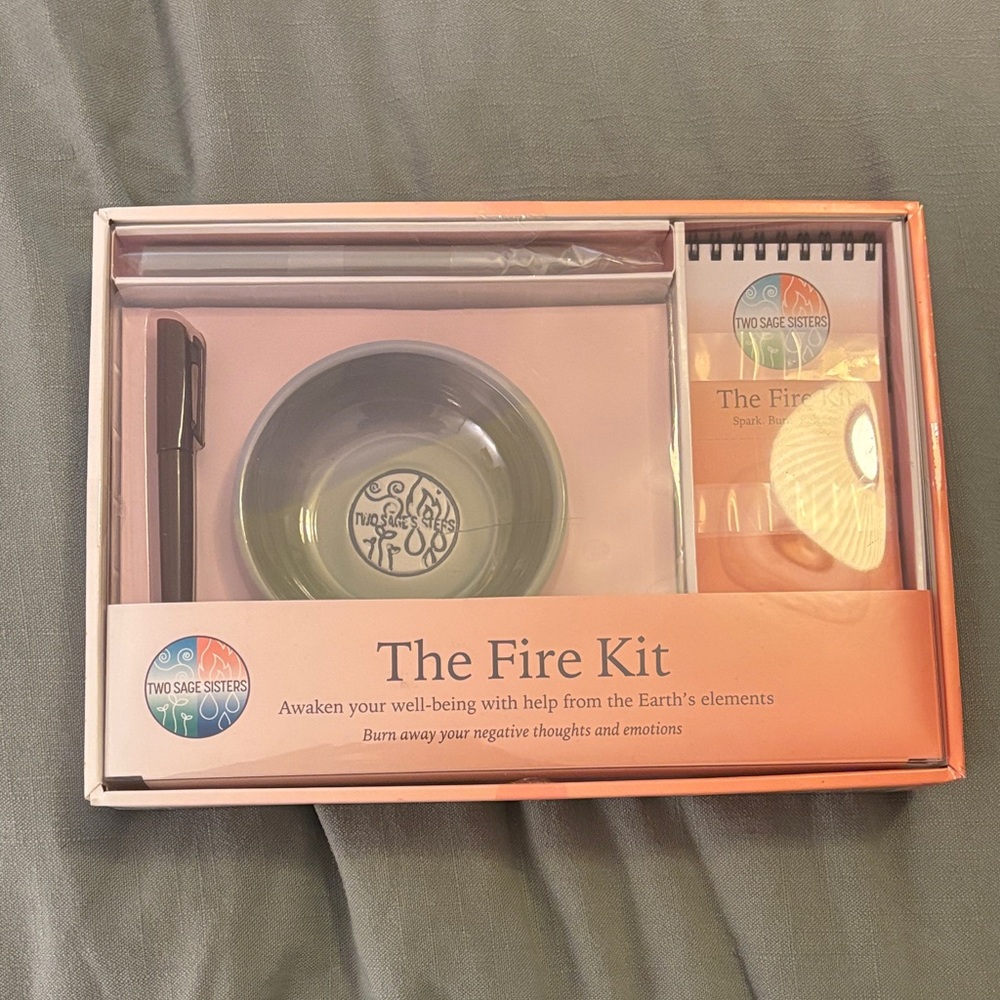 The Fire Kit by Two Sage Sisters — Peach & Coral Wellness Set